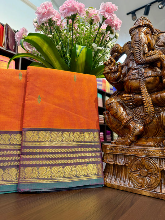 Kanchi Cotton Saree