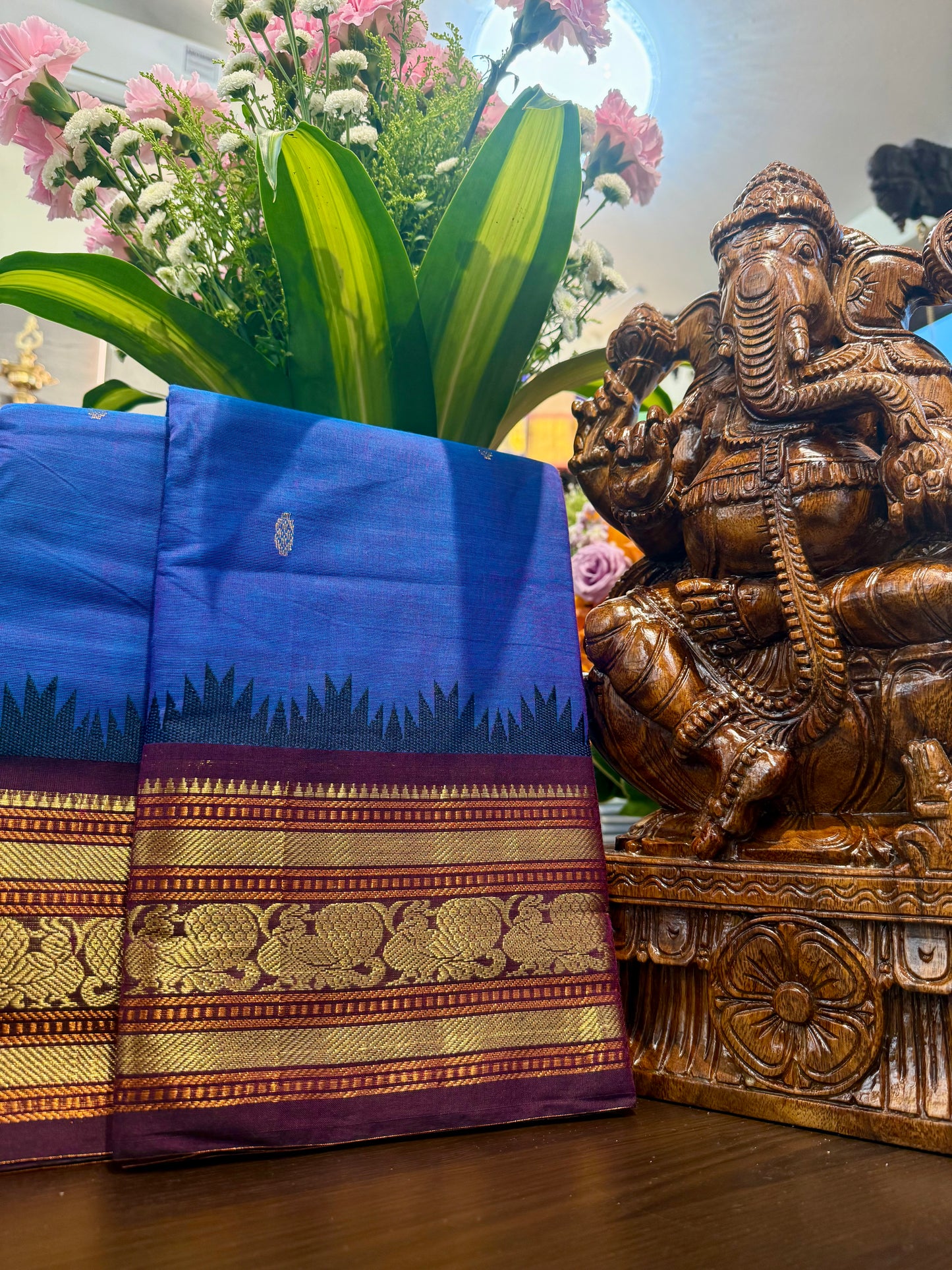 Kanchi Cotton Saree