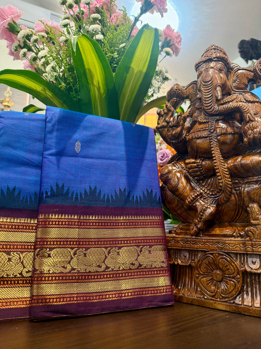 Kanchi Cotton Saree