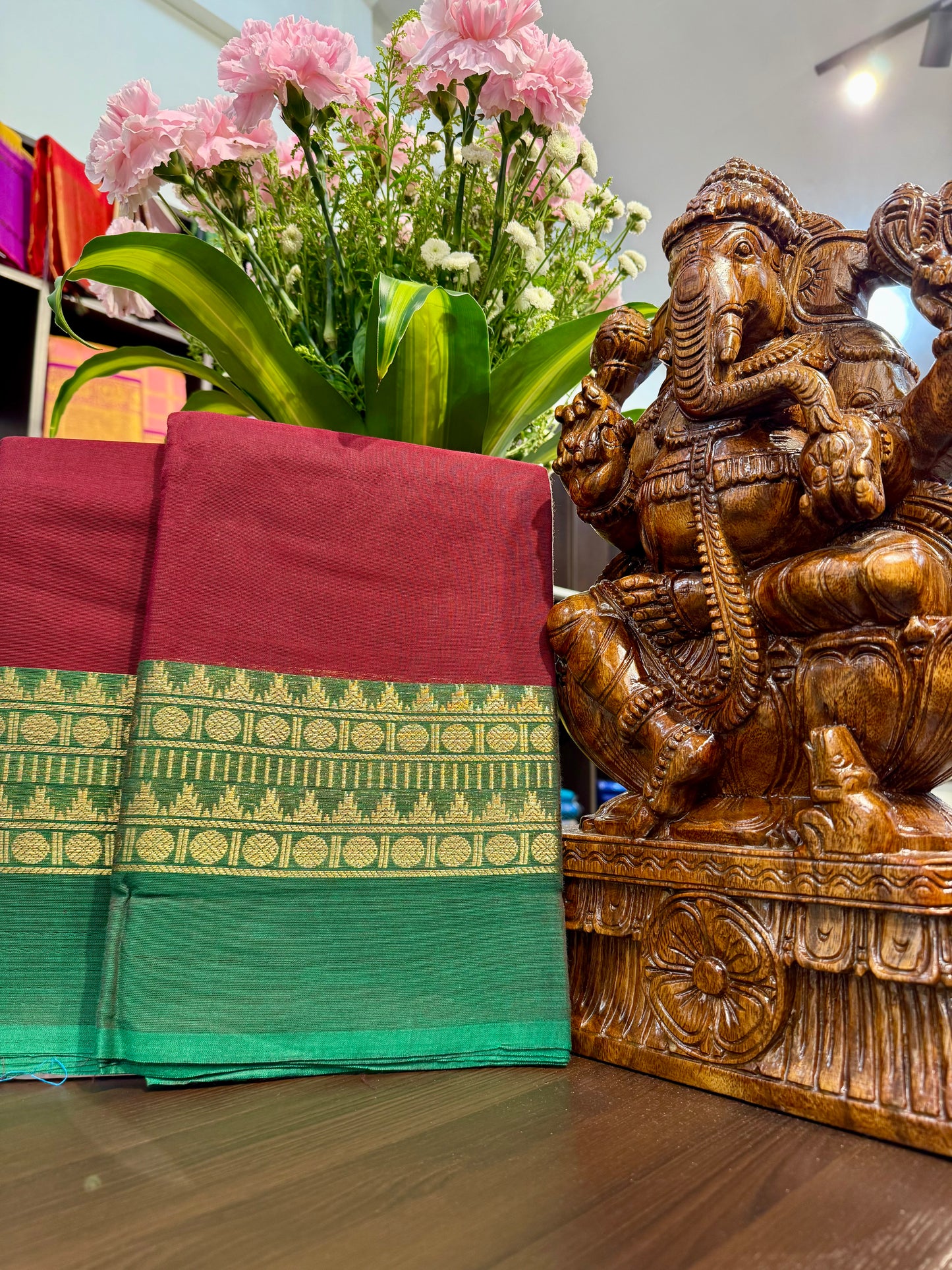 Kanchi Cotton Saree