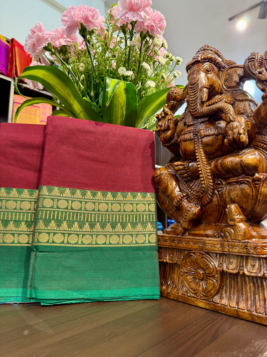 Kanchi Cotton Saree