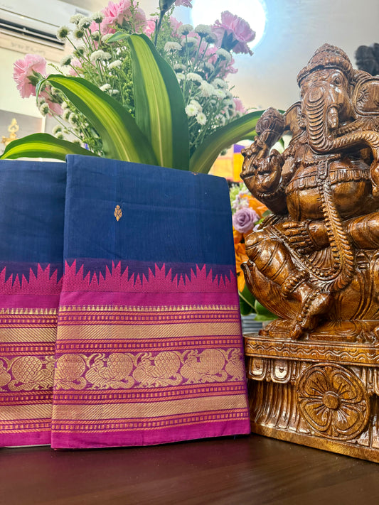 Kanchi Cotton Saree
