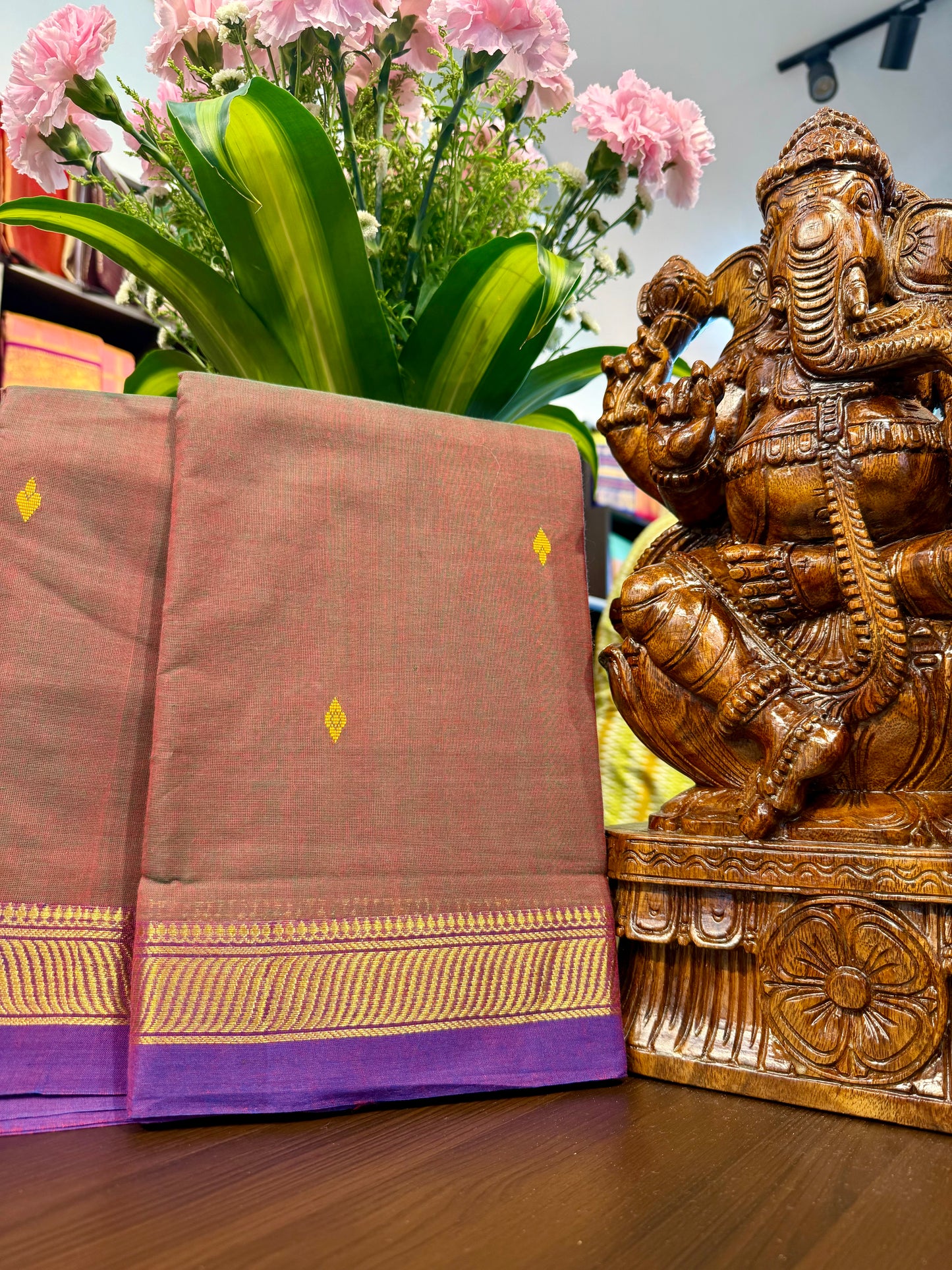 Kanchi Cotton Saree