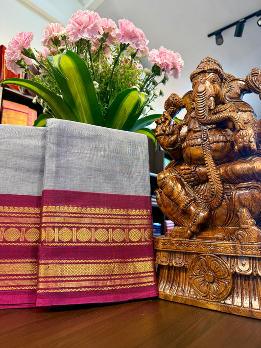 Kanchi Cotton Saree