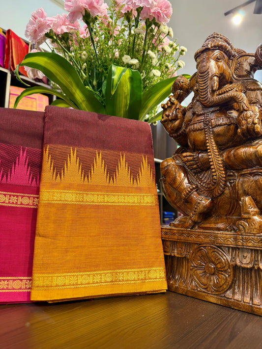 Kanchi Cotton Saree