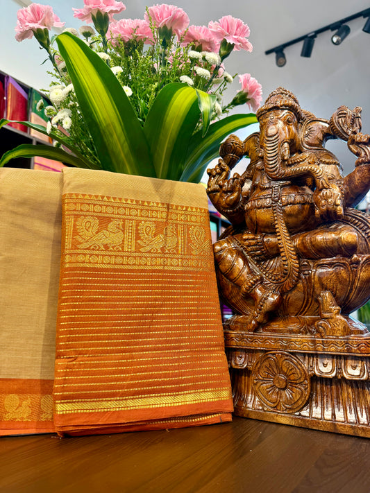 Kanchi Cotton Saree