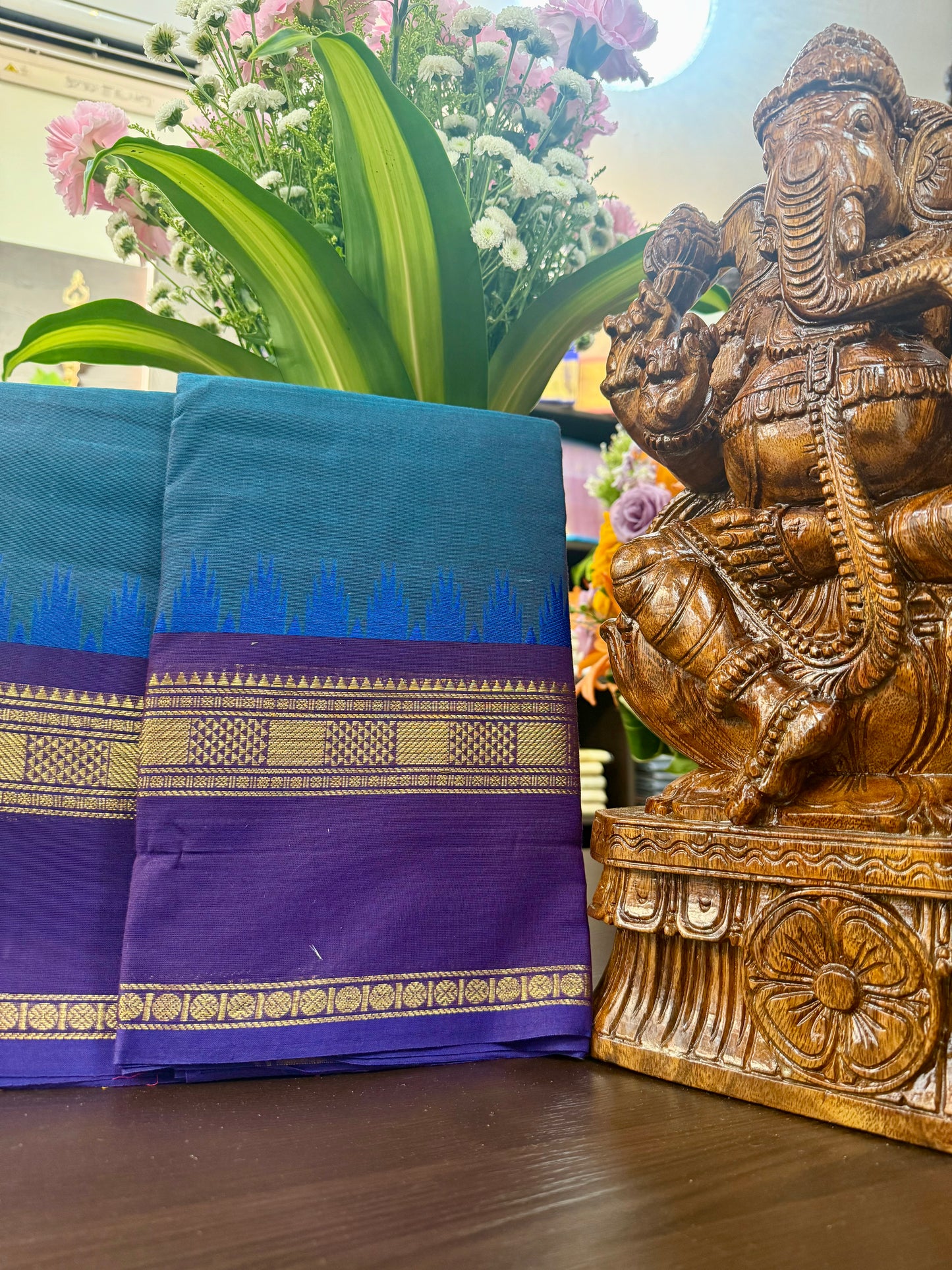 Kanchi Cotton Saree