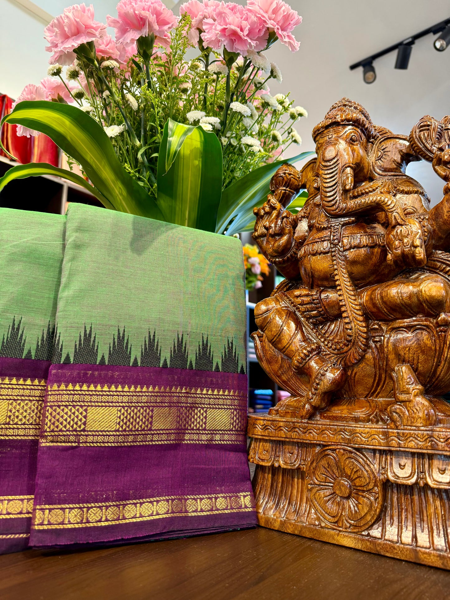Kanchi Cotton Saree