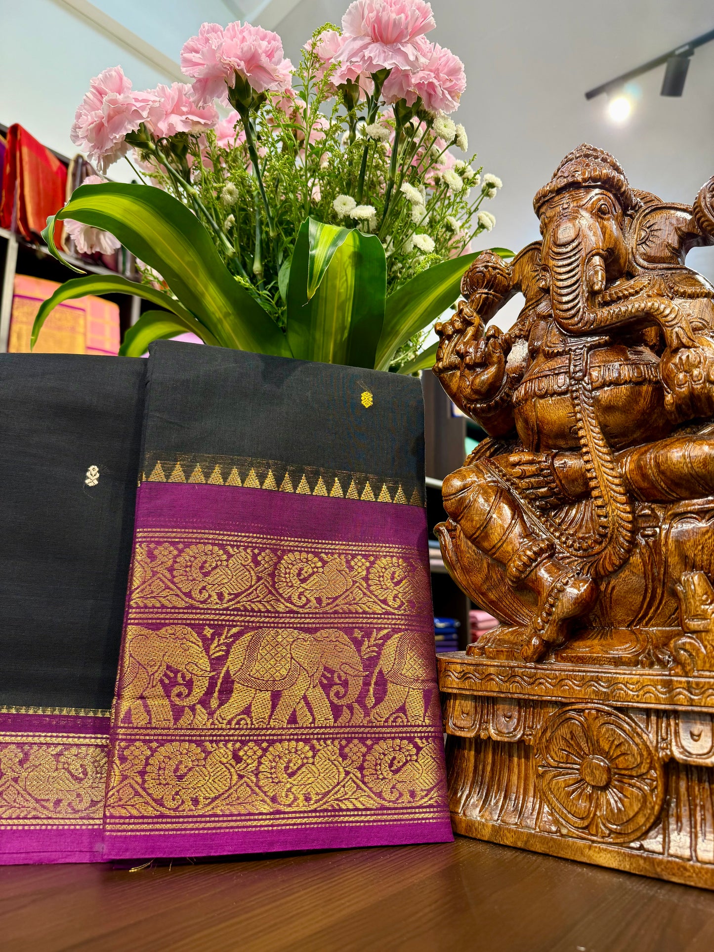 Kanchi Cotton Saree