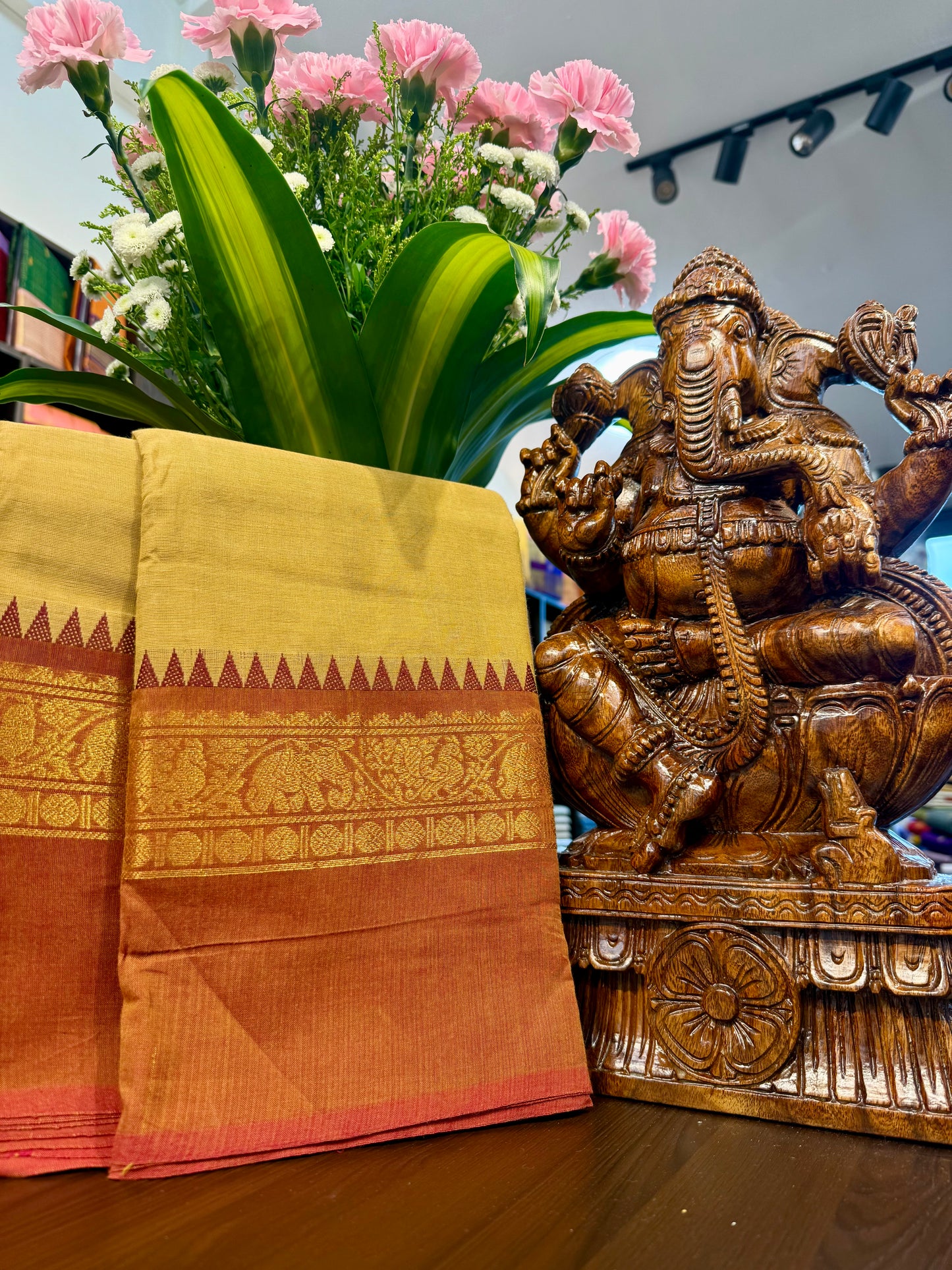 Kanchi Cotton Saree