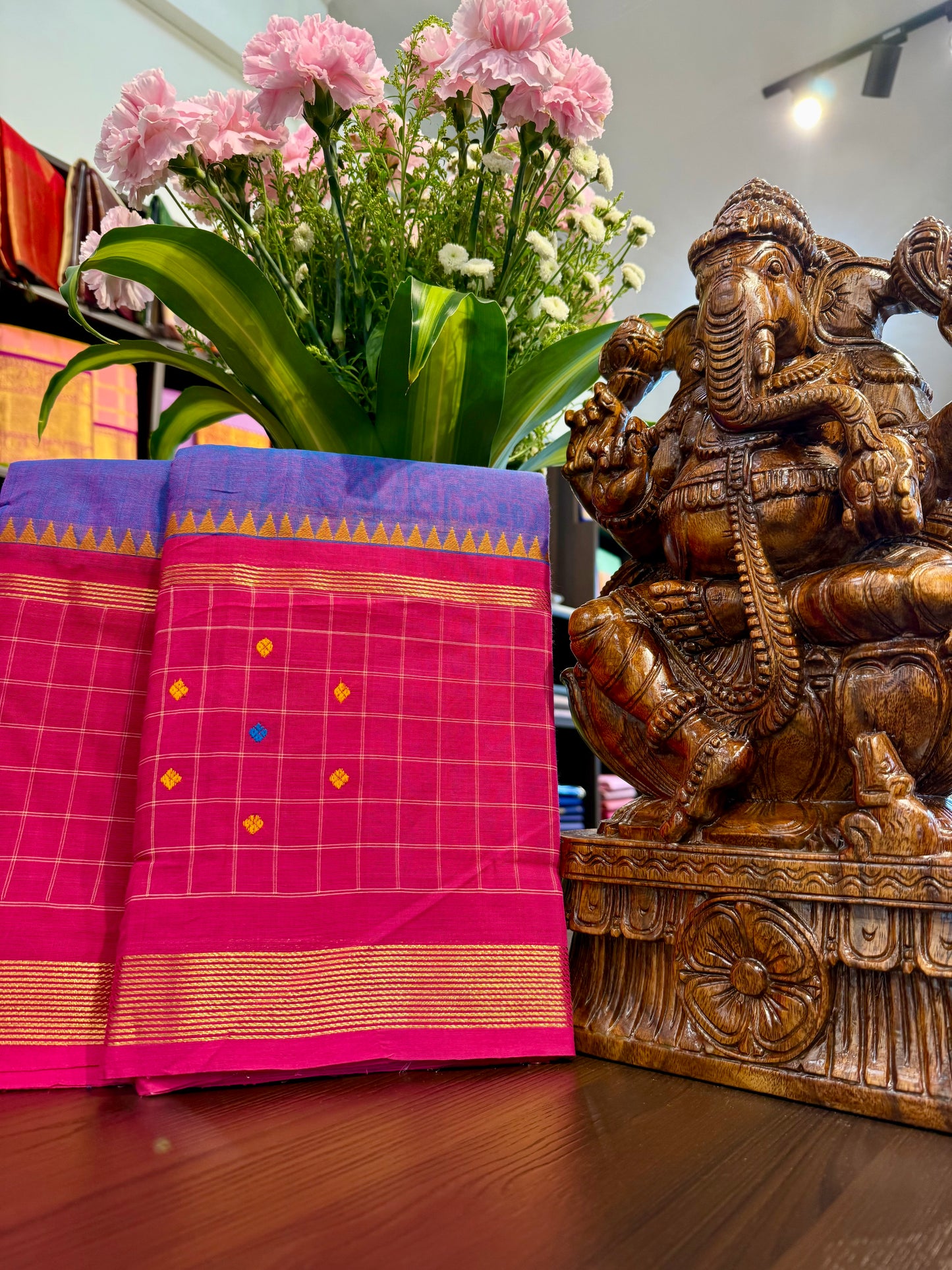 Kanchi Cotton Saree