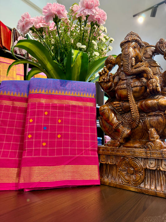 Kanchi Cotton Saree
