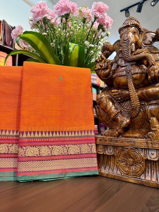 Kanchi Cotton Saree