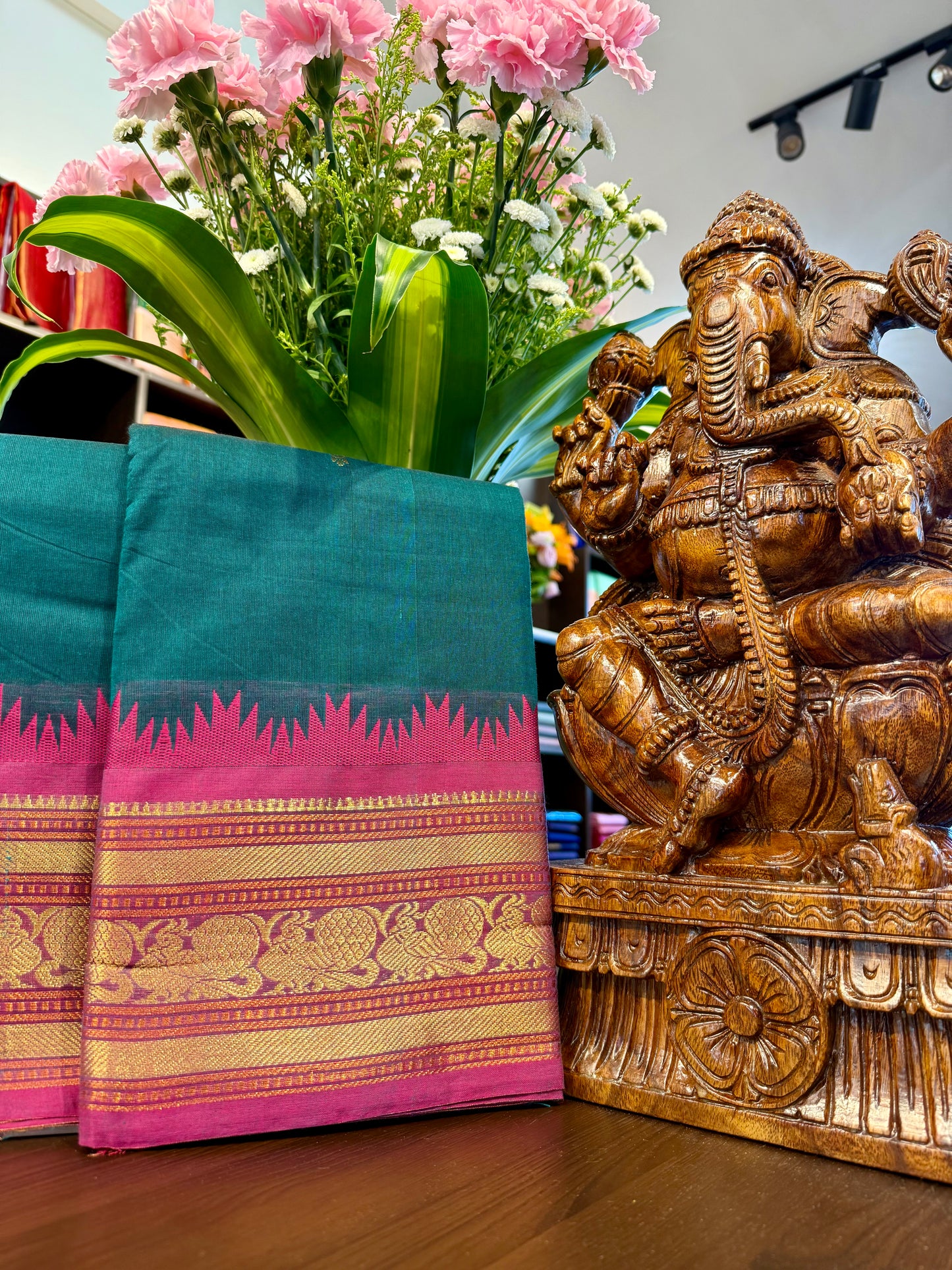 Kanchi Cotton Saree