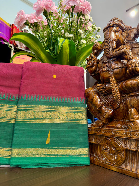 Kanchi Cotton Saree