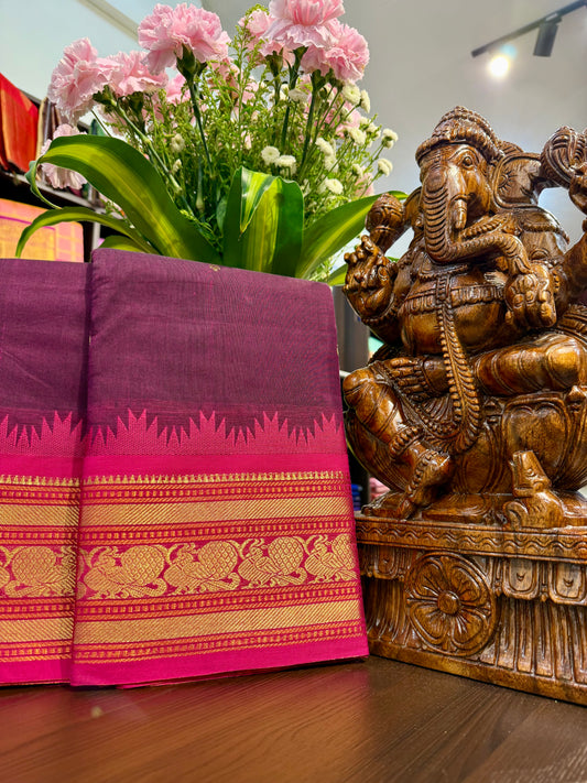 Kanchi Cotton Saree