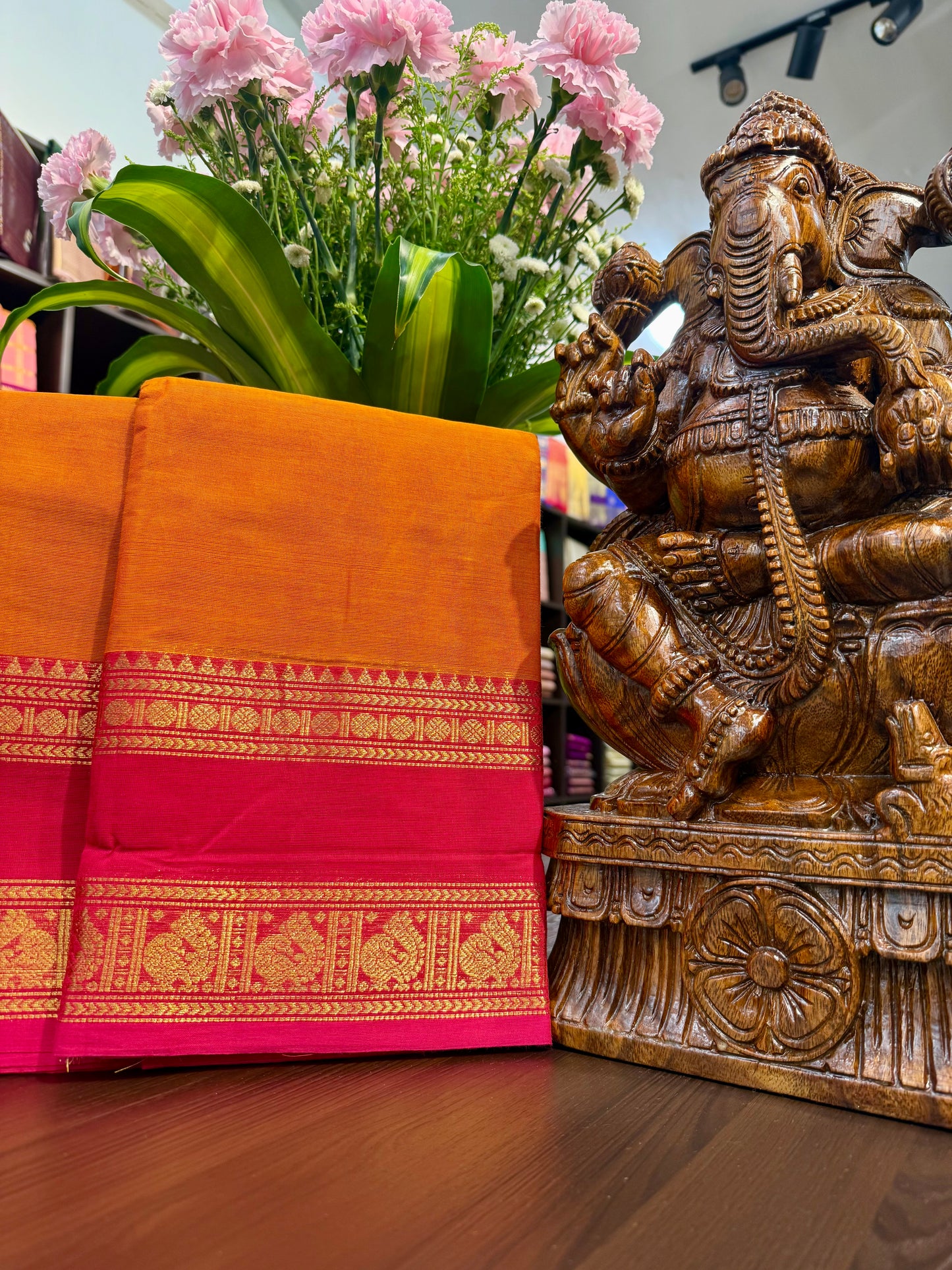 Kanchi Cotton Saree