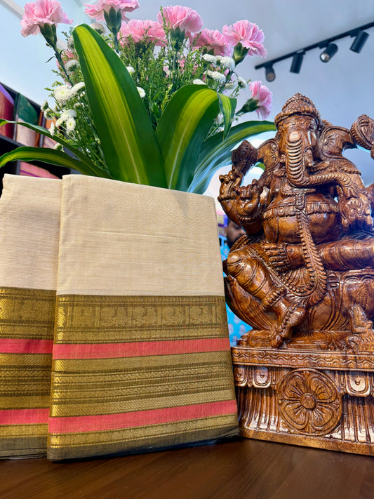 Kanchi Cotton Saree
