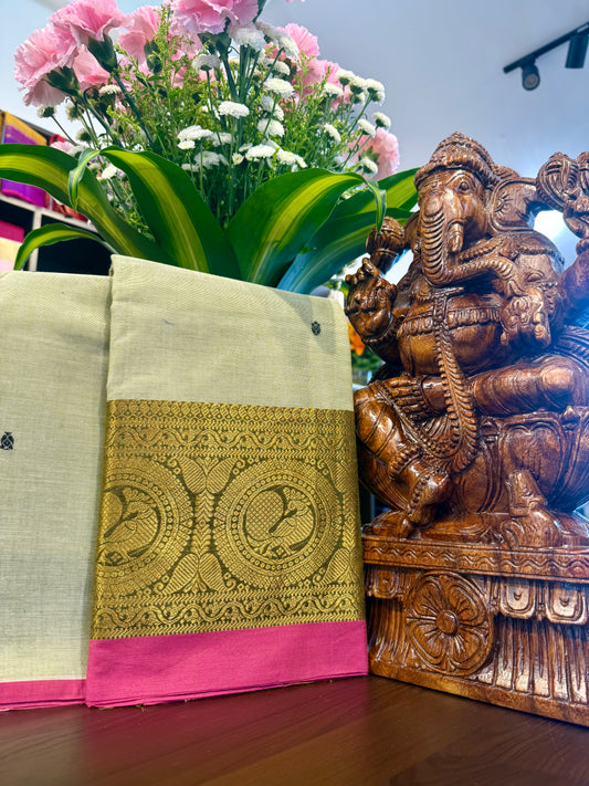 Kanchi Cotton Saree