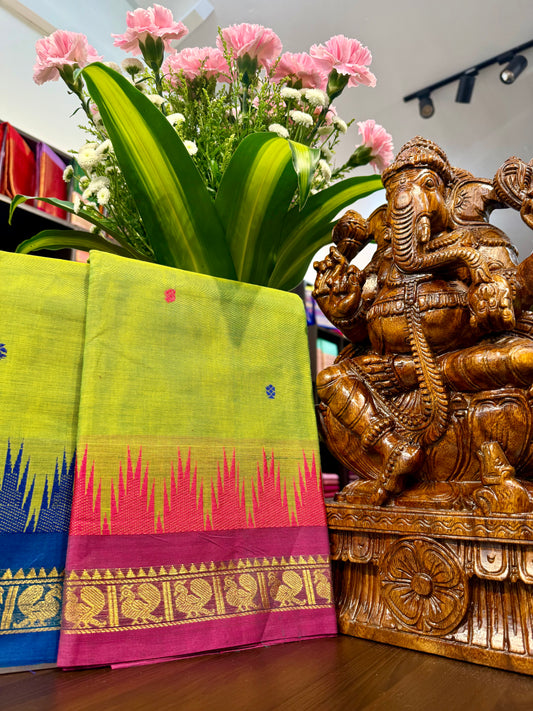 Kanchi Cotton Saree