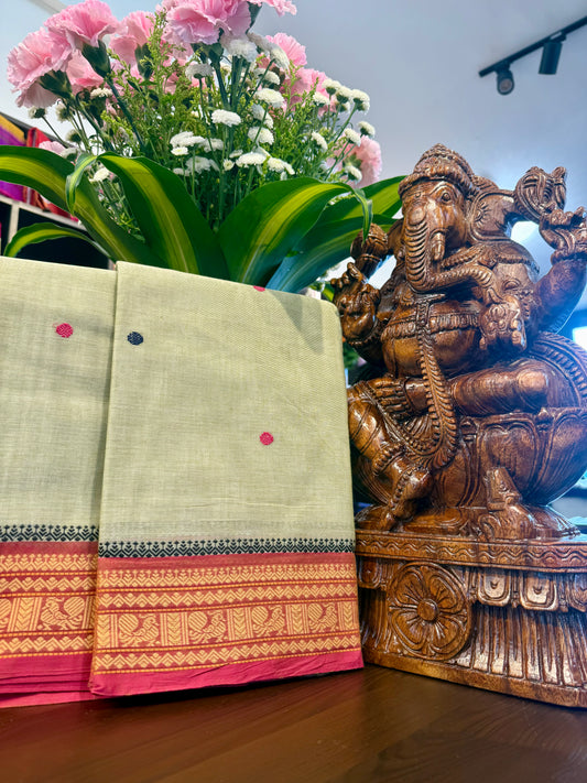 Kanchi Cotton Saree