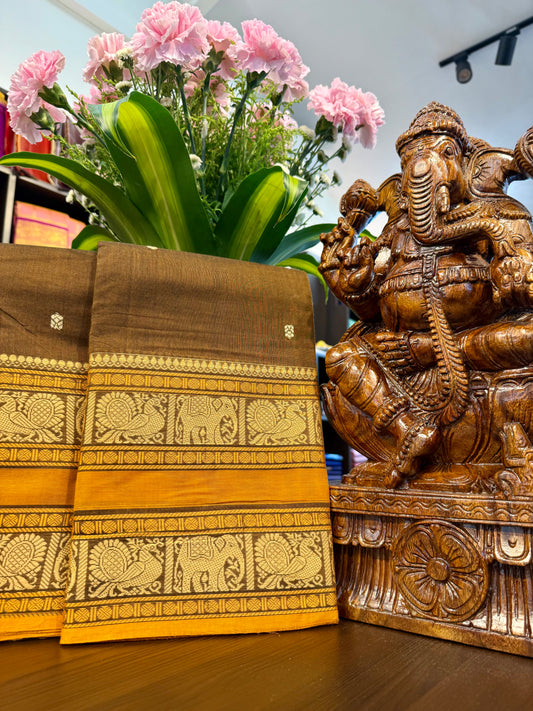 Kanchi Cotton Saree