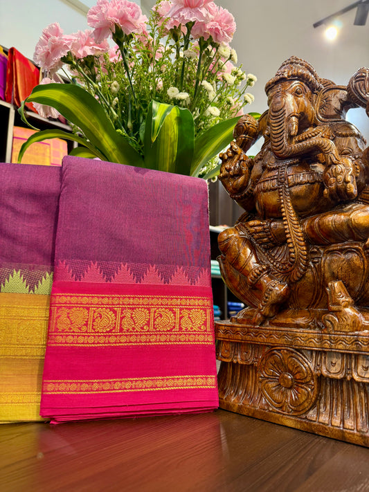 Kanchi Cotton Saree
