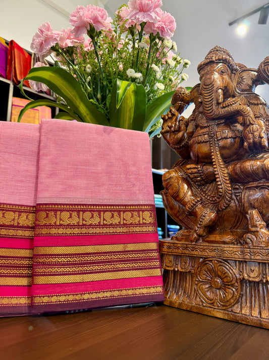 Kanchi Cotton Saree