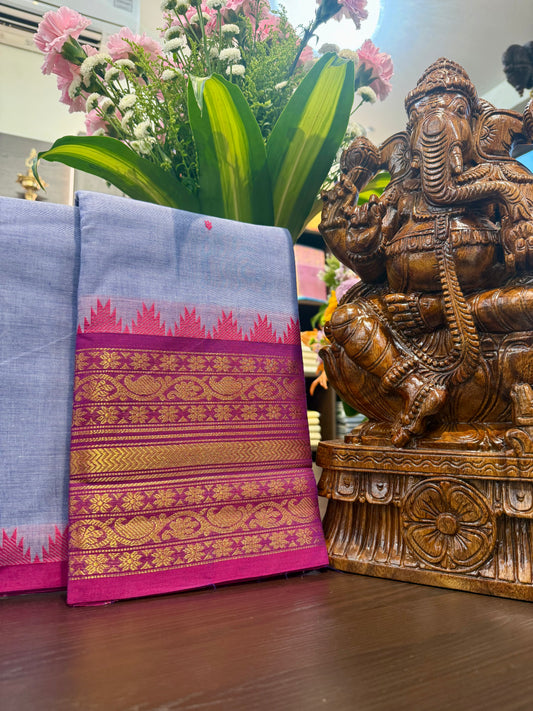 Kanchi Cotton Saree