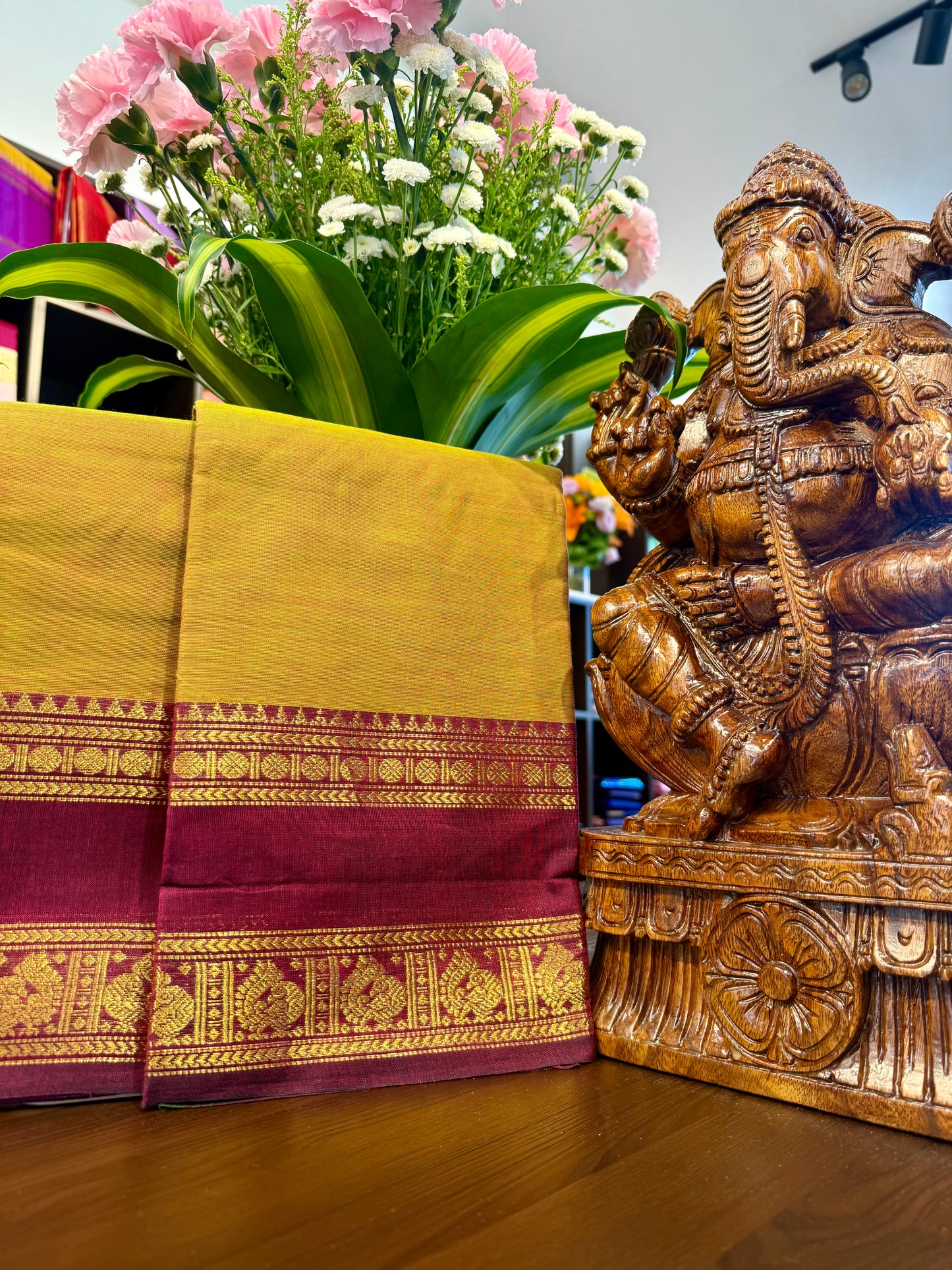 Kanchi Cotton Saree