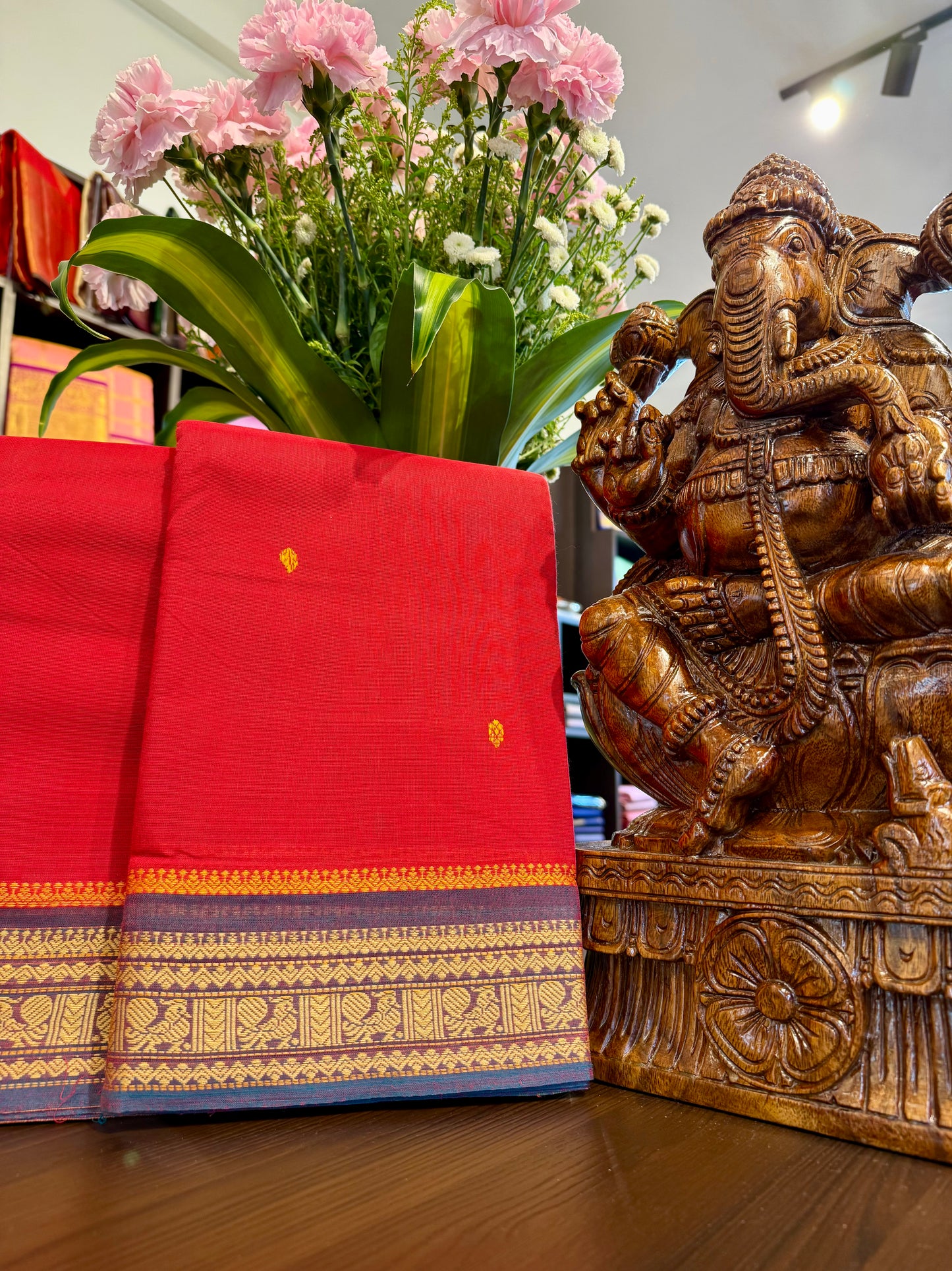 Kanchi Cotton Saree
