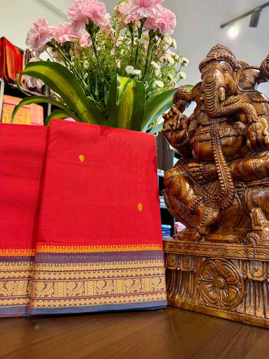 Kanchi Cotton Saree