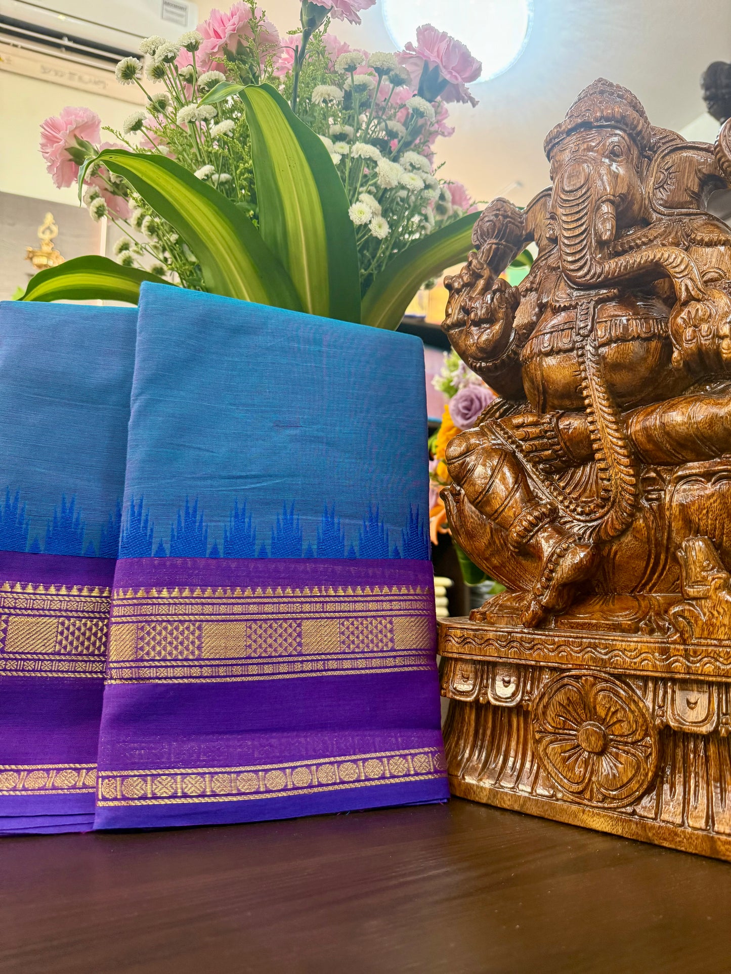 Kanchi Cotton Saree