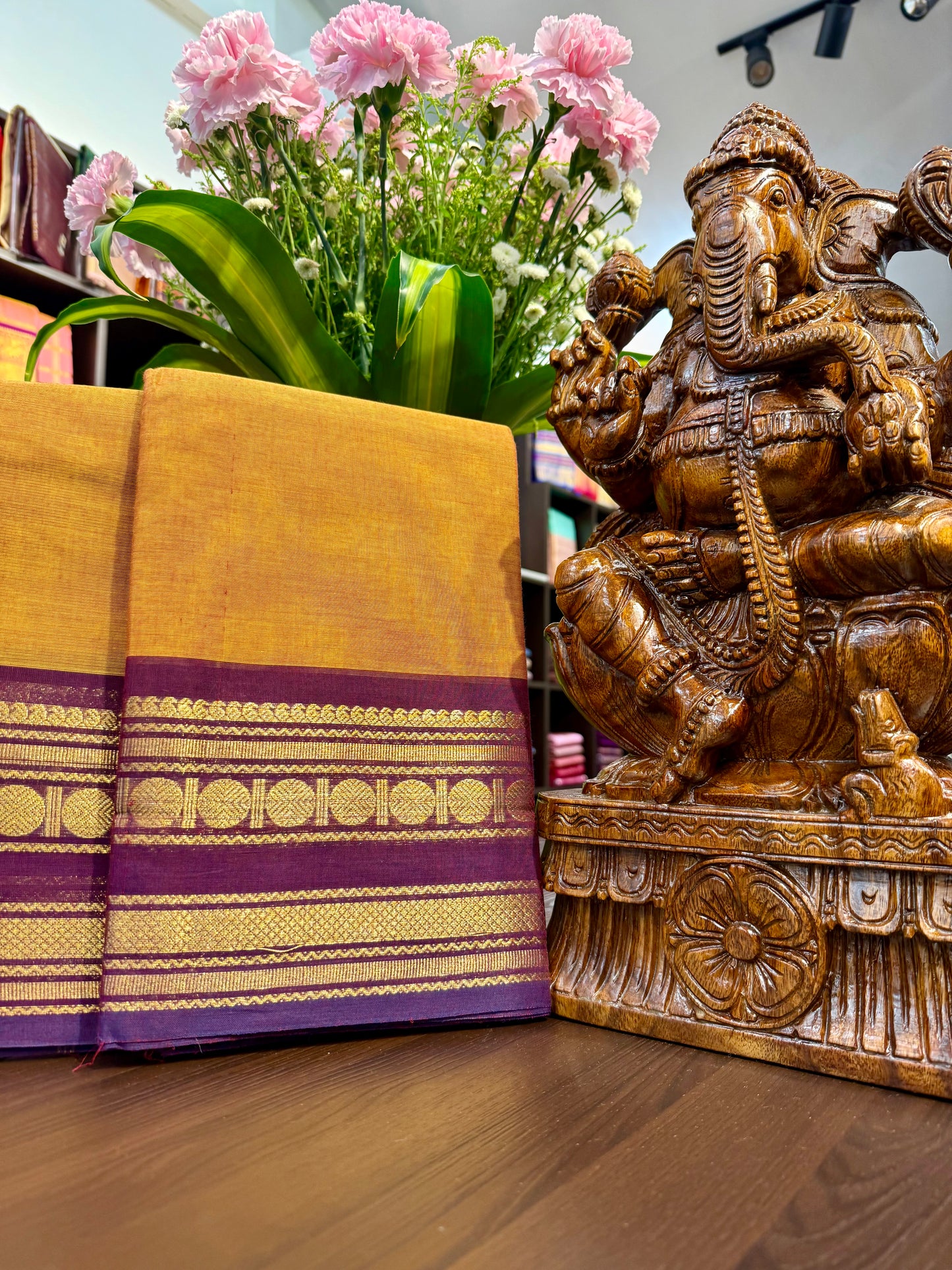 Kanchi Cotton Saree