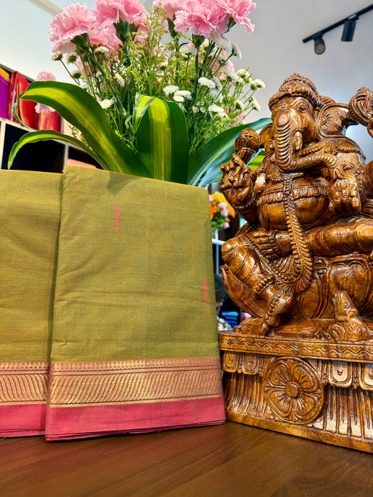 Kanchi Cotton Saree