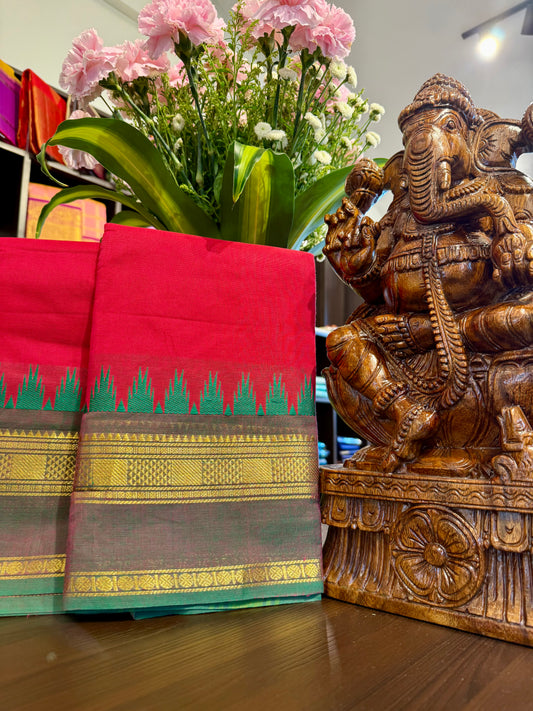 Kanchi Cotton Saree