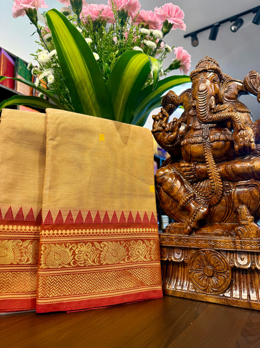 Kanchi Cotton Saree
