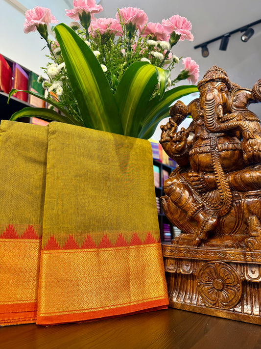 Kanchi Cotton Saree
