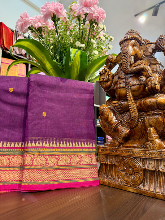 Kanchi Cotton Saree
