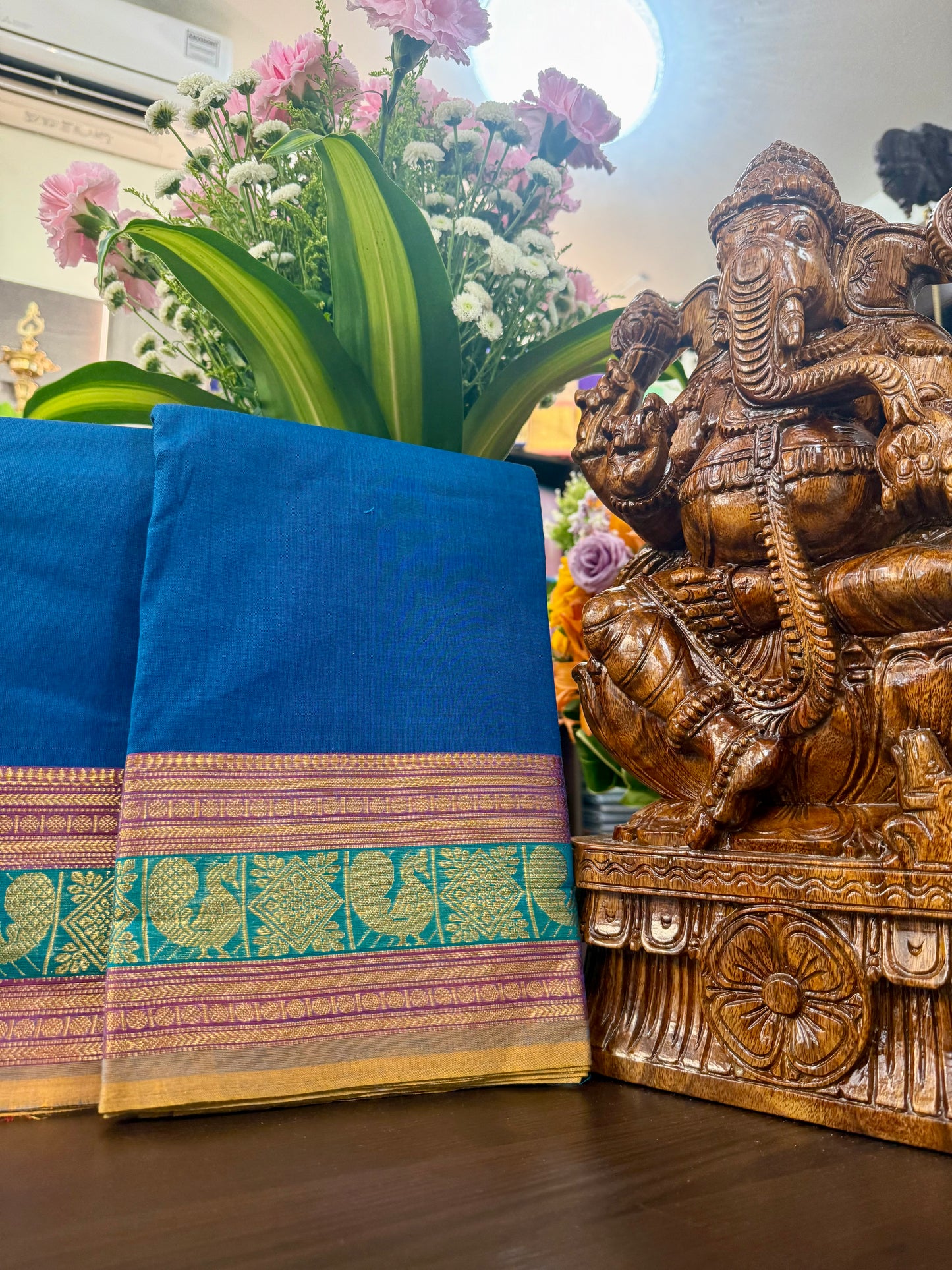 Kanchi Cotton Saree