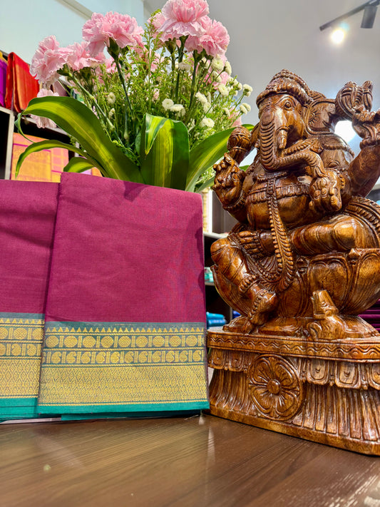Kanchi Cotton Saree