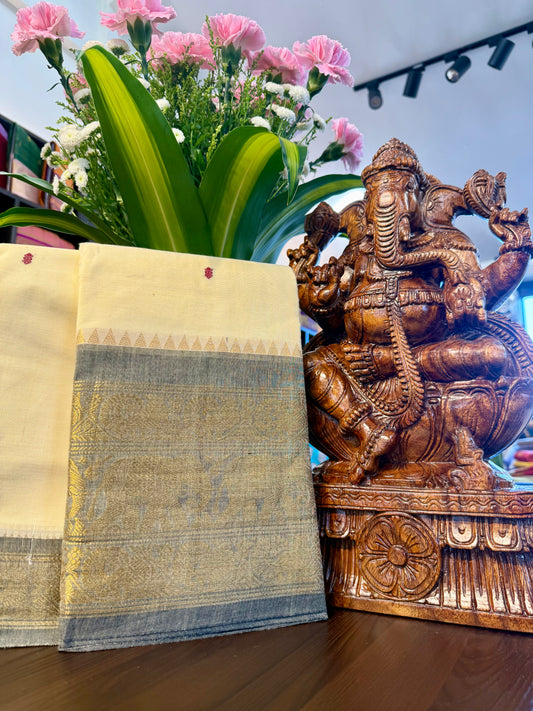 Kanchi Cotton Saree