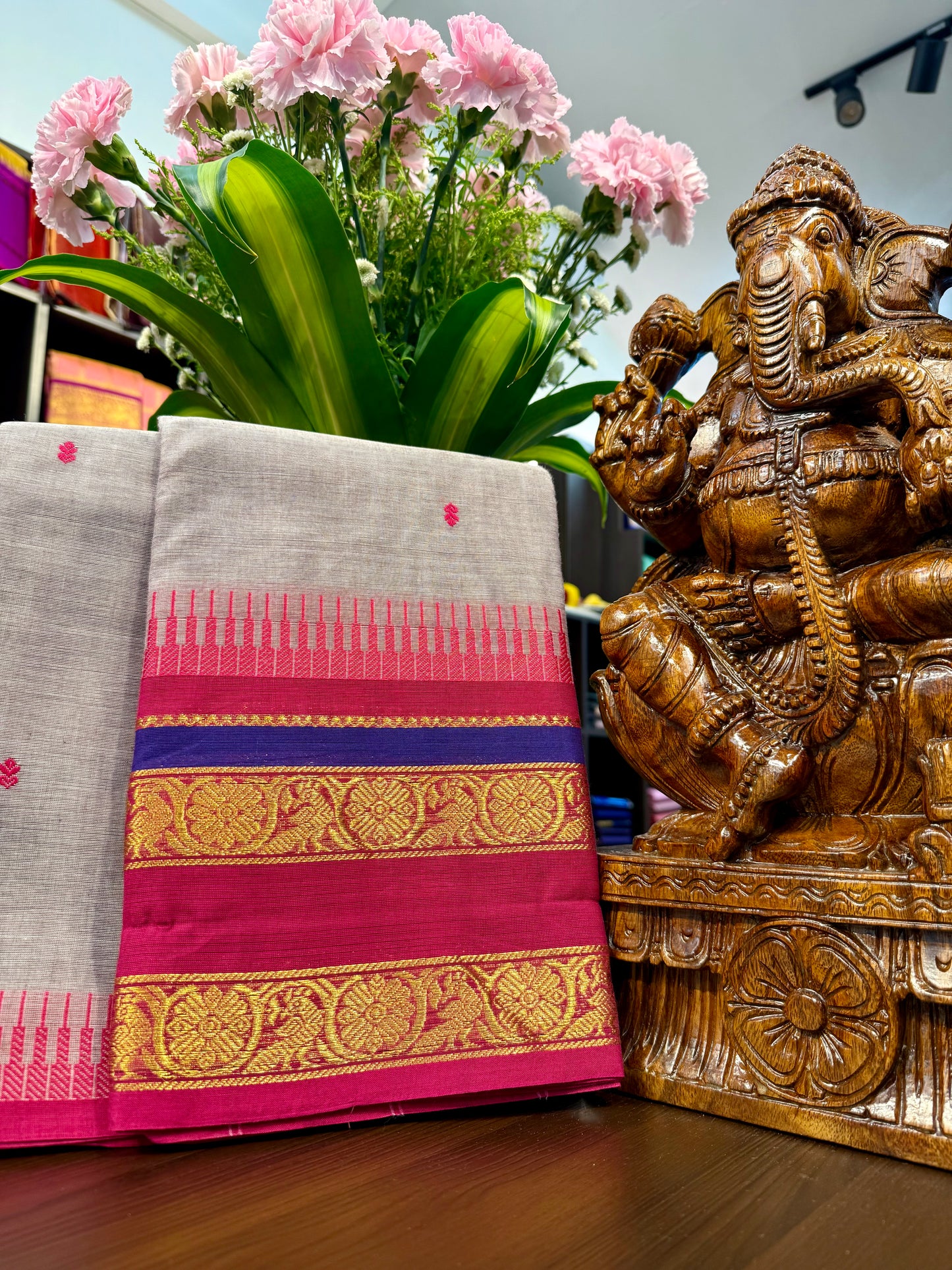 Kanchi Cotton Saree