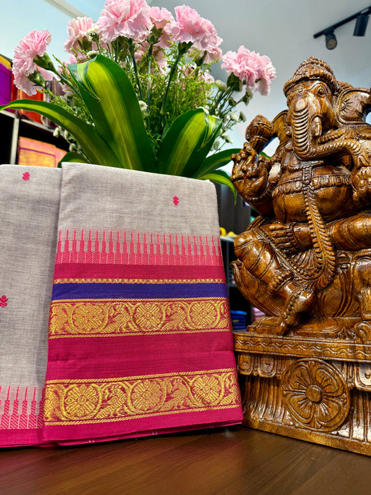 Kanchi Cotton Saree