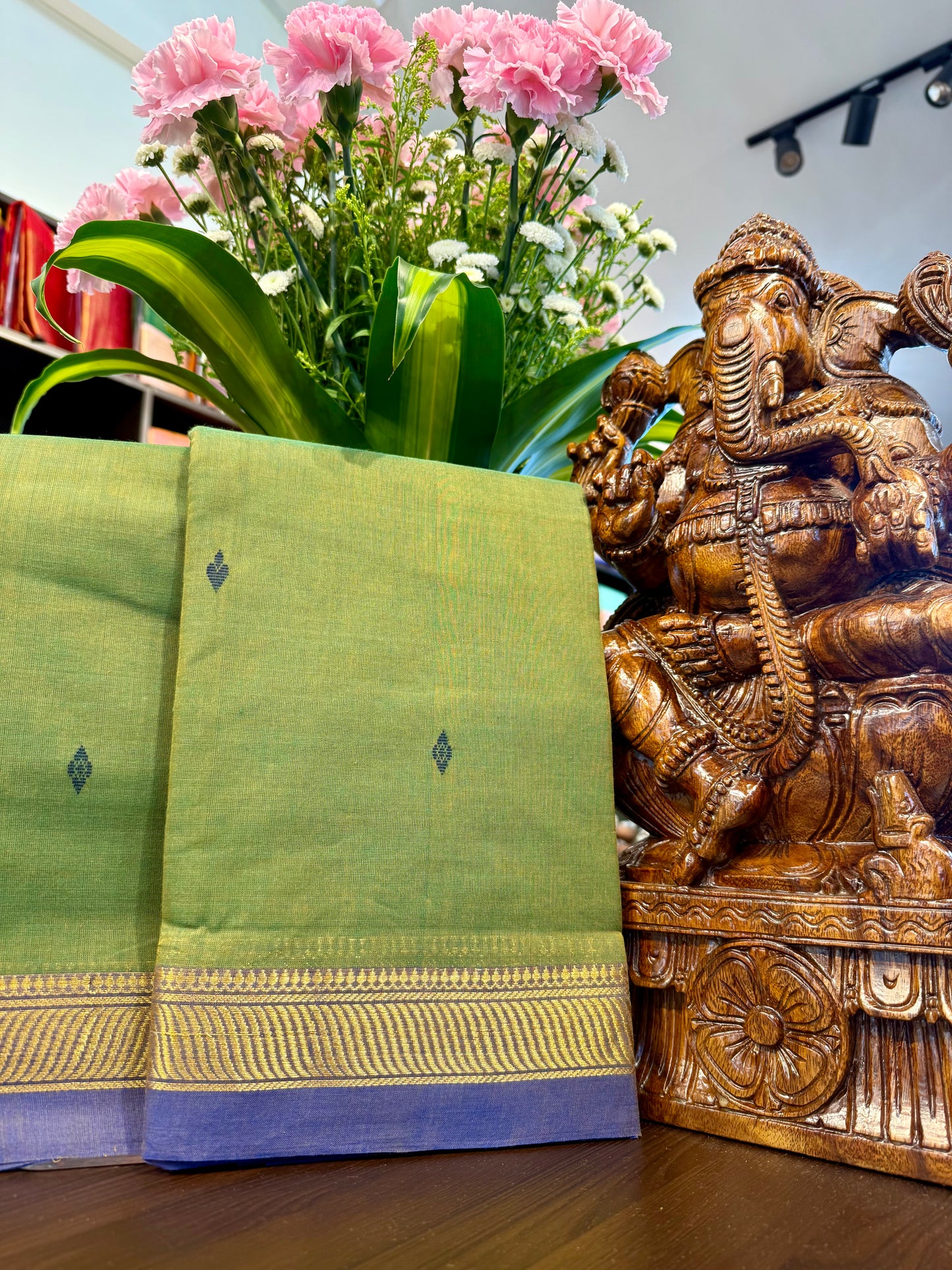 Kanchi Cotton Saree