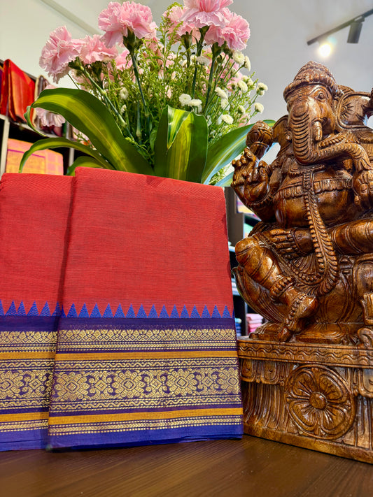 Kanchi Cotton Saree