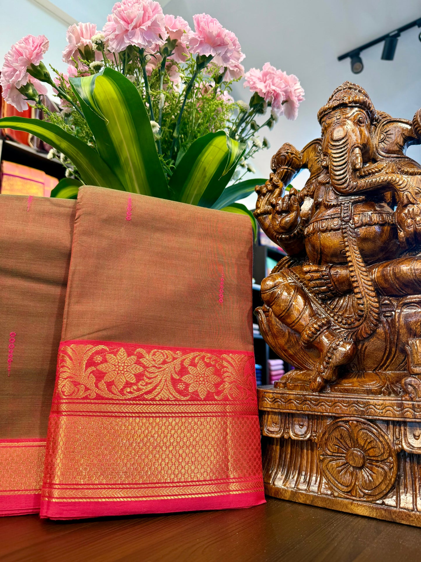 Kanchi Cotton Saree