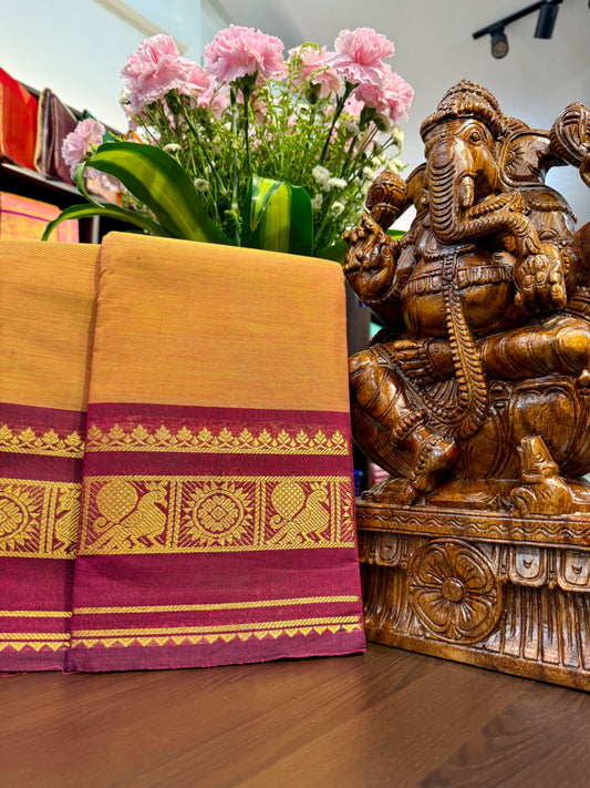 Kanchi Cotton Saree