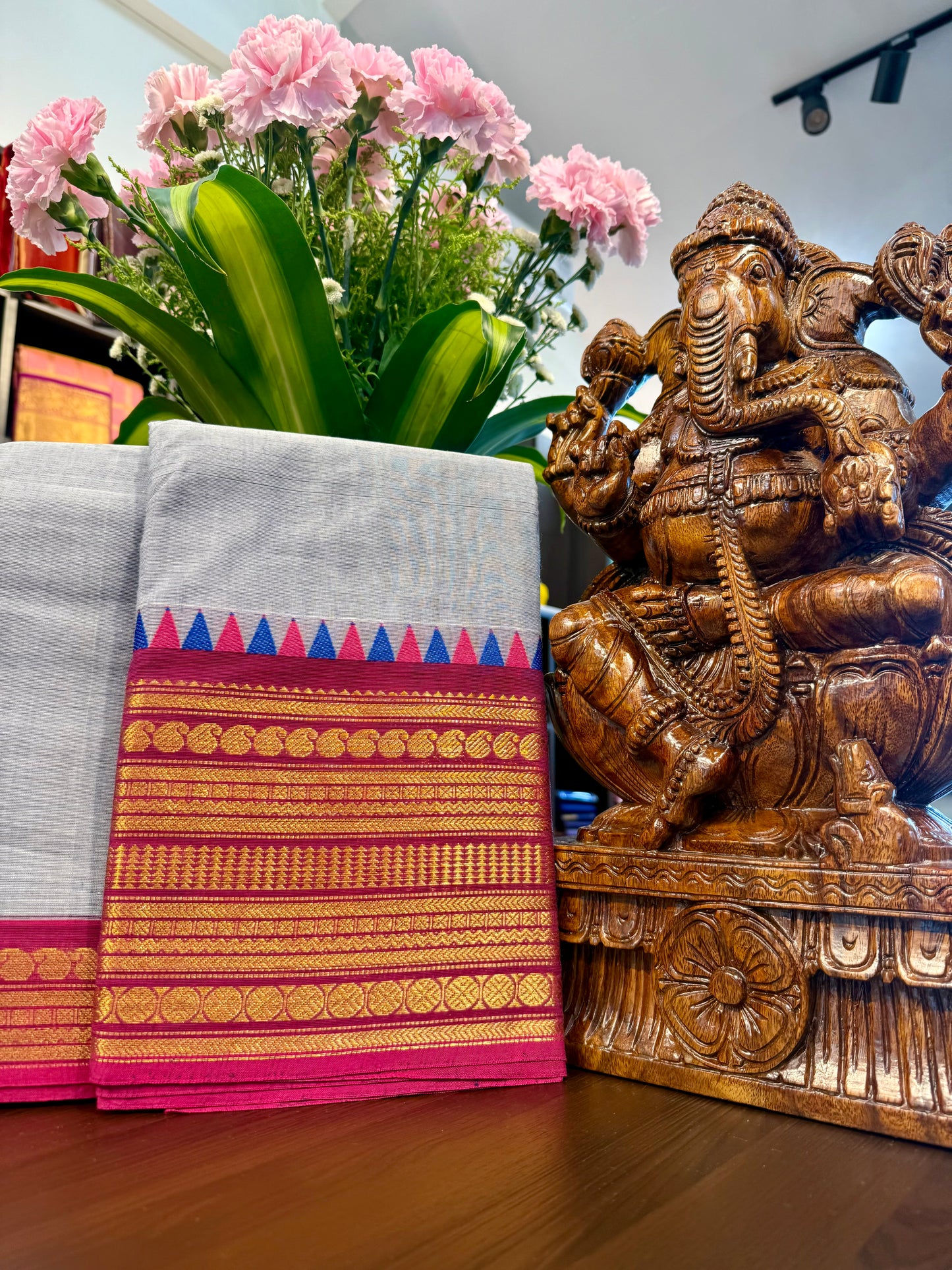 Kanchi Cotton Saree
