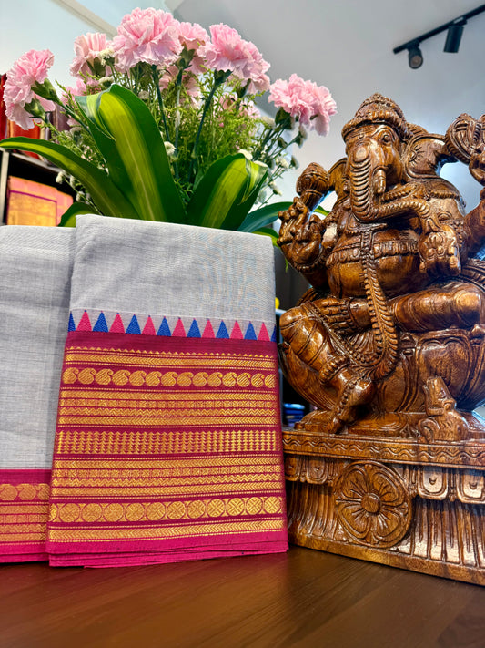 Kanchi Cotton Saree
